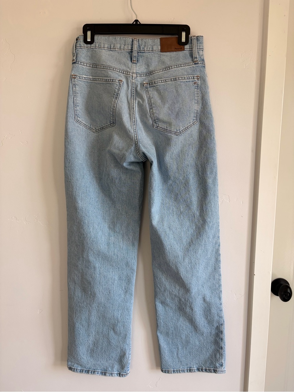 Madewell Slim Wide-Leg Full-Length Jeans - Picture 7 of 11